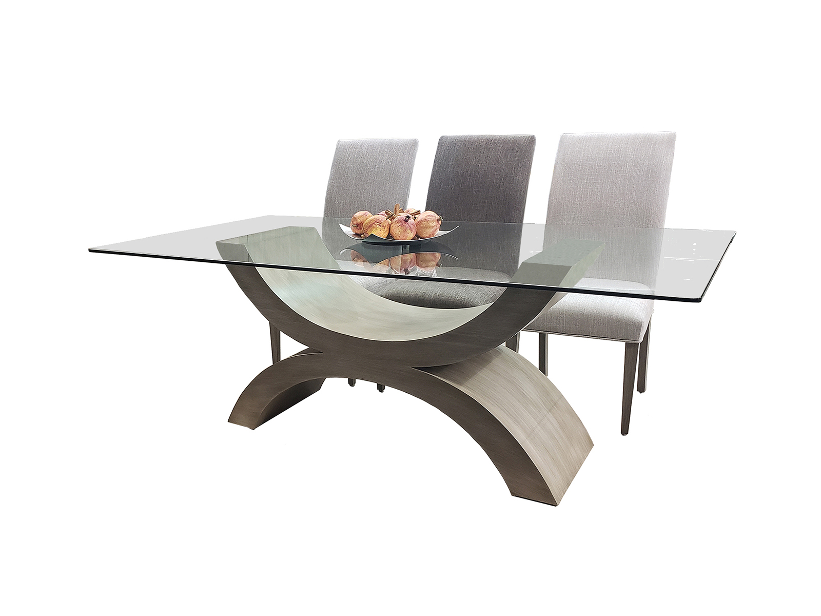 Base Balance Para Cristal Rectangular