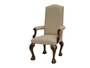 Sillon Elega pata Aguila color Nogal tapiz Lineth
