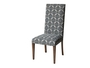 Silla Element pata Lisa color Tabaco Tapiz Rococo.